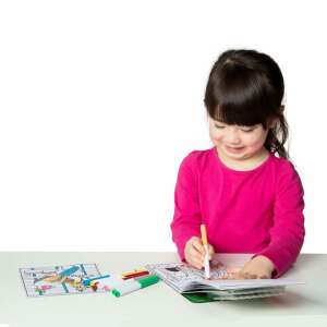Melissa &amp; Doug Kreatív játék, Mágikus színező füzet, kaland