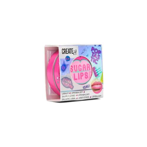 Canenco Create It! Sugar Lips Lip Balm, pink, poptastic, lip care, lip gloss, lip balm, lip treatment, lip moisturizer