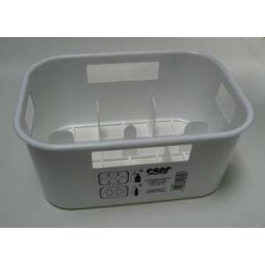 Szárítóállvány 8 palackhoz vagy palackhoz, fehér, Reer 256