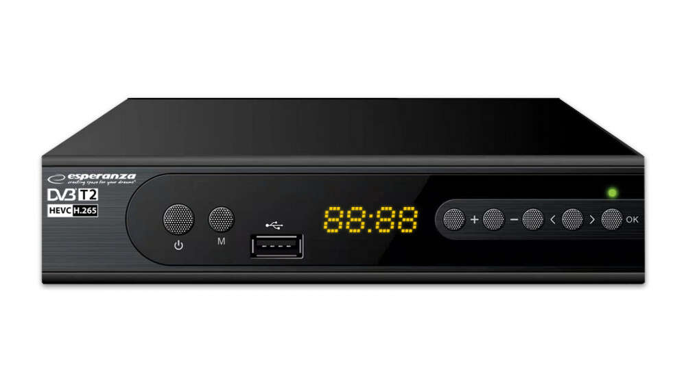 Esperanza EV106R DVB-T2 Set-Top box vevőegység