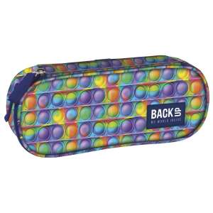 BackUp pencil case with Pop It design, closed view, showing colorful design - Pencil Case