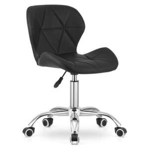 Avola office chair, black eco-leather, swivel, height adjustable - Nonbrand Office chair