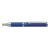 ZEBRA SL-F1 retractable ballpoint pen, 0.24 mm, blue ink, metal blue barrel