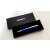 ZEBRA SL-F1 retractable ballpoint pen, blue ink, metal blue body, in gift box
