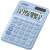 CASIO MS-20UC light blue desktop calculator with 12 digits