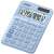 CASIO MS-20UC light blue desktop calculator with 12 digits