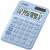 CASIO MS-20UC light blue desktop calculator with 12 digits