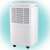 Home by Somogyi DHM10LR dehumidifier, white, side view