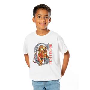 White Harry Potter Gryffindor lion t-shirt for kids - Kids' T-Shirt