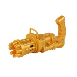 Bubble Blaster bubble gun for kids, gold, 20cm - Bubble Blower