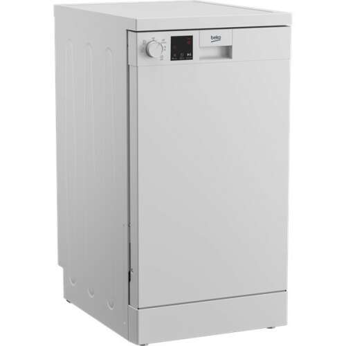 BEKO DVS-05022 W szabadonálló keskeny mosogatógép, 10 teríték, 5 program, E energiaosztály