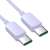 Joyroom S-CC100A14 USB C to USB C cable, 100W, 1.2m, purple