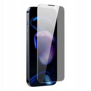 Baseus Privacy Tempered Glass for iPhone 14 Pro installed - Baseus