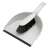 York Dustpan with Rubber Edge + Brush 23x10x33cm Compact Mix GREY 81091691