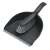 York Dustpan with Rubber Edge + Brush 23x10x33cm Compact Mix GREY 81091691