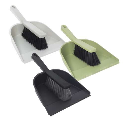 York Dustpan and Brush 23x32x11cm Mix GREY 86681824