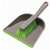 York Dustpan with Rubber Edge + Brush 23x11x32cm 78541701