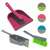 York Dustpan with Rubber Edge + Brush 23x11x32cm 78541701