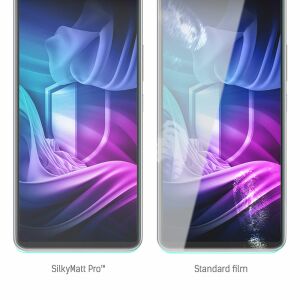3mk SilkyMatt Pro képernyővédő fólia vs standard fólia, ujjlenyomat-ellenállás összehasonlítása - 3MK Kijelzővédő fólia
