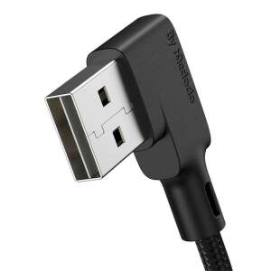 USB to Lightning cable, Mcdodo CA-7300, angled, 1.8m (black) 70393697 