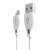 Dudao USB to USB-C cable, white, 1 meter