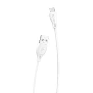 Dudao USB to USB-C cable, white, 1 meter - USB Cable