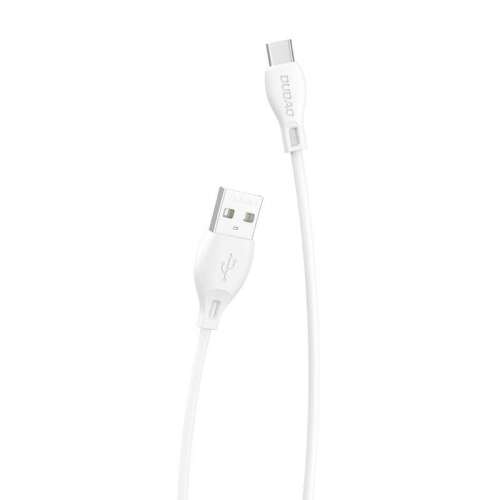 Dudao USB to USB-C cable, white, 1 meter