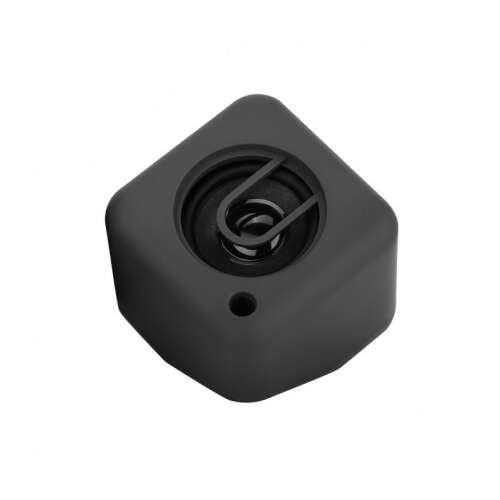 Astrum ST140 fekete hordozható Bluetooth hangszóró, felülnézet