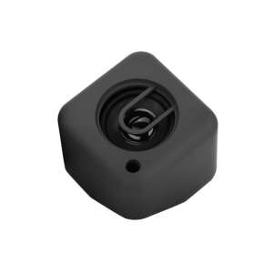 Astrum ST140 schwarzer tragbarer Bluetooth-Lautsprecher, Draufsicht - Astrum