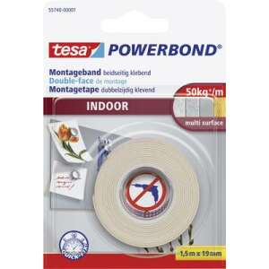 Taśma montażowa wewnętrzna Tesa Powerbond 1,5 m 19 mm 70398125 - Klej