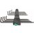 Wera 967/9 TX XL 1 TORX L-key set, 9-piece angled view