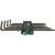 Wera 967/9 TX XL 1 Offset Screwdriver Set, 9 pieces, with ball head, for TORX screws