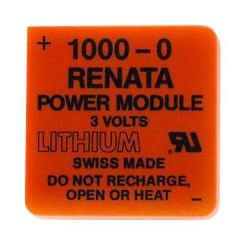 Renata Power Module 1000-0, 3V 950mAh lítium elem - Renata