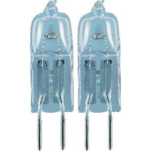Bec halogen de înaltă tensiune OSRAM 12 V G4 5 W, alb cald, EEK: C, dimabil 2 buc. 70405430 - Osram Becuri