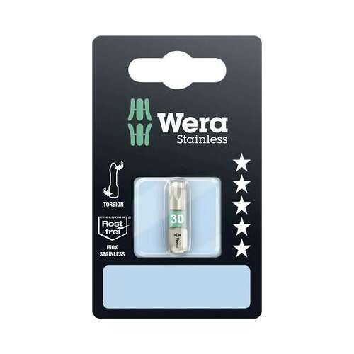 Wera Torx T30 x 25 mm bit z nehrdzavejú ocele
