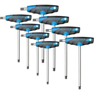 Gedore DT 2142-008 8 darabos L-alakú imbuszkulcs készlet T-fogantyúval - Gedore