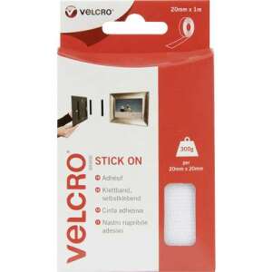 VELCRO® Öntapadó Tépőzár - Fehér - 1m x 20mm