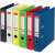 Esselte No.1 A4 50mm ring binders in various colors, recycled and recyclable, CO2 neutral
