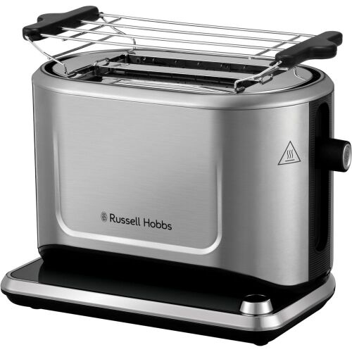 Тостер Russell Hobbs Attentiv с решетка за затопляне на хлебчета