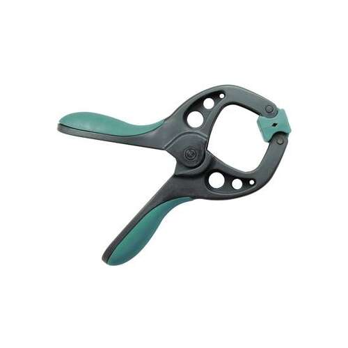 Wolfcraft FZ 40 rugós szorító, 40 mm befogó kapacitás, zöld és fekete