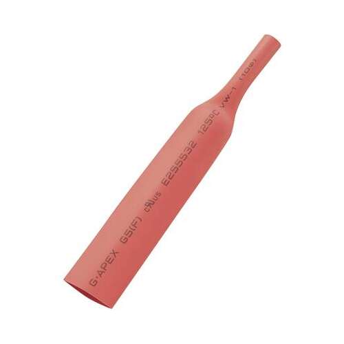 Piros zsugorcső, 6 mm átmérő, 2:1 zsugorodási arány, 10 m hosszúság, TRU COMPONENTS 1570156 - Tru Components