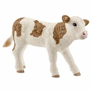 Schleich Simmental Calf Figure 111877409 - Schleich