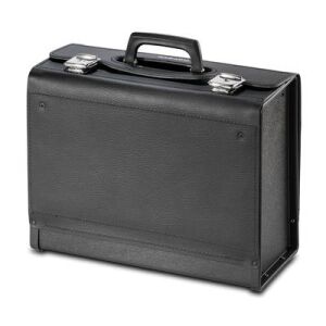 Taška na náradie Parat NEW CLASSIC Plus - Čierna kožená taška na náradie - Boxy a tašky na náradie