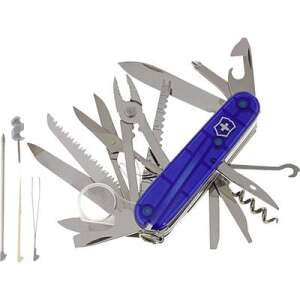 Victorinox SwissChamp 1.6795.T2 multifunkciós zsebkés, 33 funkcióval, kék - Victorinox