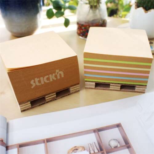Stick`N KraftCube 76x76mm 400lap smeđi samoljepljivi notes blok
 70426798