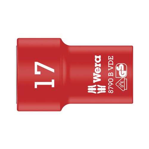 Wera 8790 B VDE 17 mm-es dugókulcs, 3/8" meghajtás, szigetelt - Kézi szerszám