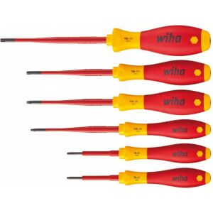 Set surubelnite Wiha SoftFinish Slimfix Izolate Torx - 6 buc., testat VDE - Șurubelnițe