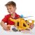 Boy playing with Fireman Sam Wallaby 2 Helicopter toy