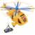 Fireman Sam Wallaby 2 Helicopter toy in action with stretcher