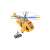 Fireman Sam Wallaby 2 helicopter toy with light and sound effects, rescue mission